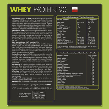 Whey Protein 90 Doypack 750 g fragola