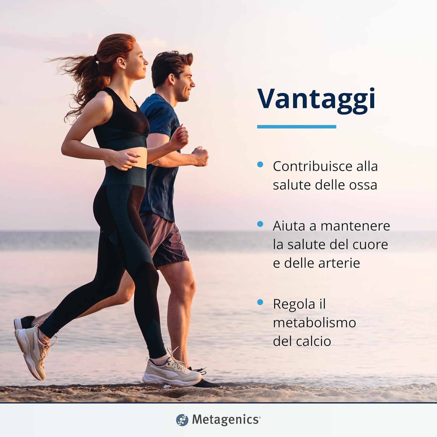 Metagenics Vitamina K2 - Contribuisce alla Normale Salute delle Ossa - 56 CPR