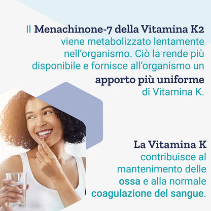 Life Extension, Vitamina K2 a Basso Dosaggio, con Trans-MK-7, 45mcg, 90 Capsule molli, Testate in Laboratorio, Senza Glutine, Senza Soia, Non OGM