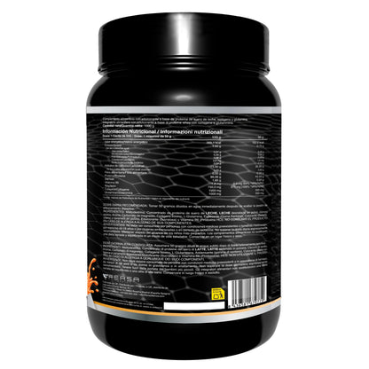 Healthy FUSION Whey protein 100% pura | Proteine whey + collagene + magnesio | Proteine del siero di latte isolate per lo sviluppo muscolare | Massa muscolare pulita | 1000 g (Cioccolato)