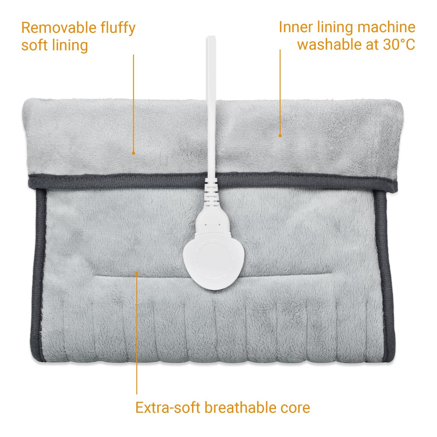 medisana Fws Scaldapiedi, Coperta Riscaldata per i Piedi, Interno Soffice e Lavabile, Spegnimento Automatico, Protezione Contro il Surriscaldamento, Fino al Numero di Scarpe 46