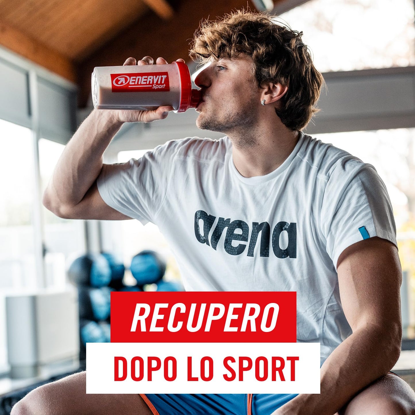 Enervit, 100% Whey Protein, Gusto Cacao, ideale dopo l'Allenamento, Ricco di Vitamina B6, con Proteine dal Siero del Latte, Senza Zuccheri Aggiunti, Barattolo da 420 Grammi