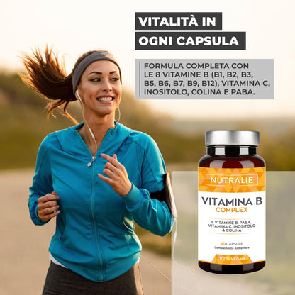 BIOTINA - Crescita Capelli, Unghie e Pelle - Integratore Capelli ad Alto Dosaggio con Zinco Selenio e Vitamine D e E | 120 Capsule Vagane Nutralie