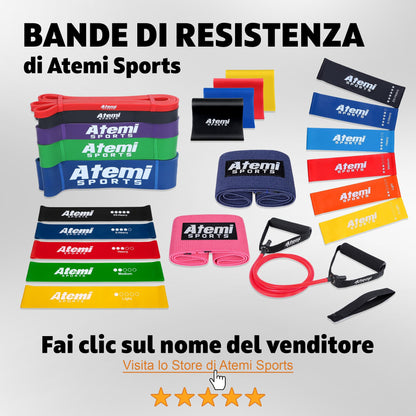 Banda Elastica [EXTRA LARGA] | Fasce Elastiche Fitness per Glutei, Gambe, Fianchi | Bande di Resistenza per Donne o Uomini | [VENDUTO SINGOLAMENTE]