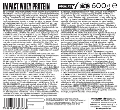 Myprotein, Impact Whey Protein Natural Chocolate 1kg - 1000 g