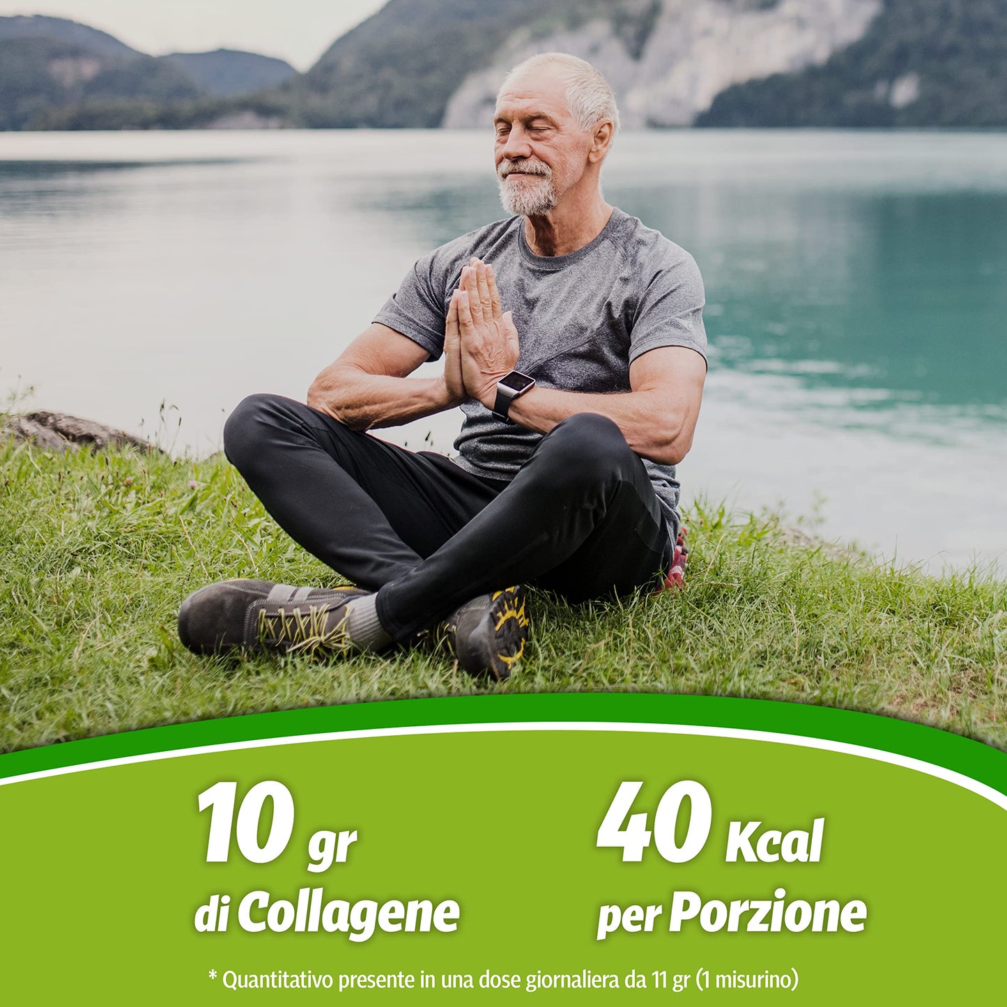 WHY NATURE COLLAGENE RIGENERA - Collagene Idrolizzato Puro e Naturale - Con Magnesio, Vitamina C e Acido Ialuronico - Gusto Neutro - 330gr