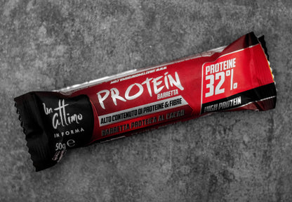 1 Attimo in Forma | 24 Barrette Proteiche Crema di Cacao 32% Protein Bar 50 grammi - Proteine del Latte Snack Spuntino